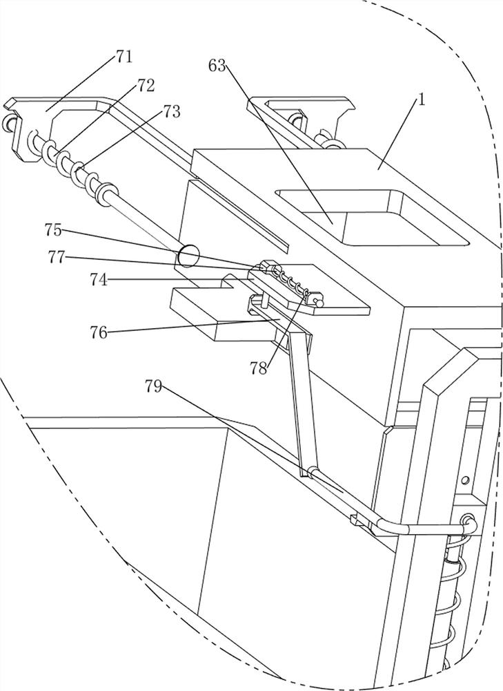 Forage grass crushing device for animal husbandry