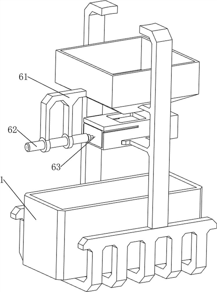 Forage grass crushing device for animal husbandry