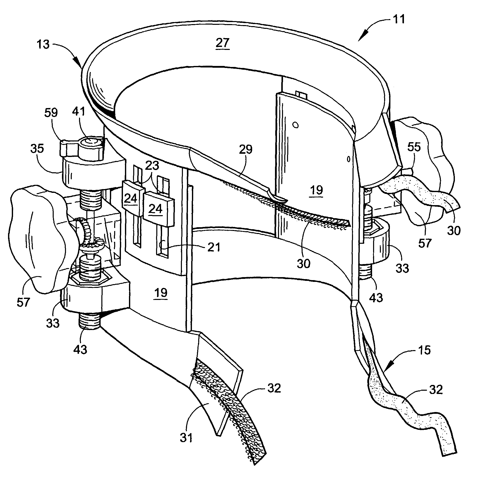 Cervical spine brace and traction device