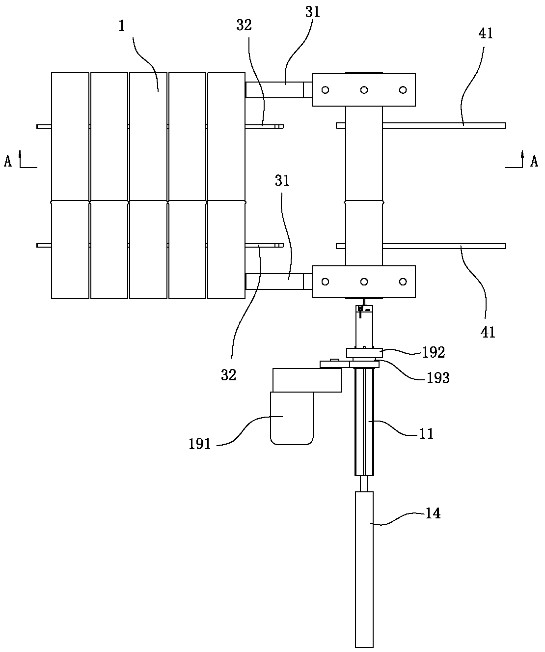 Furniture bamboo material joint removing method