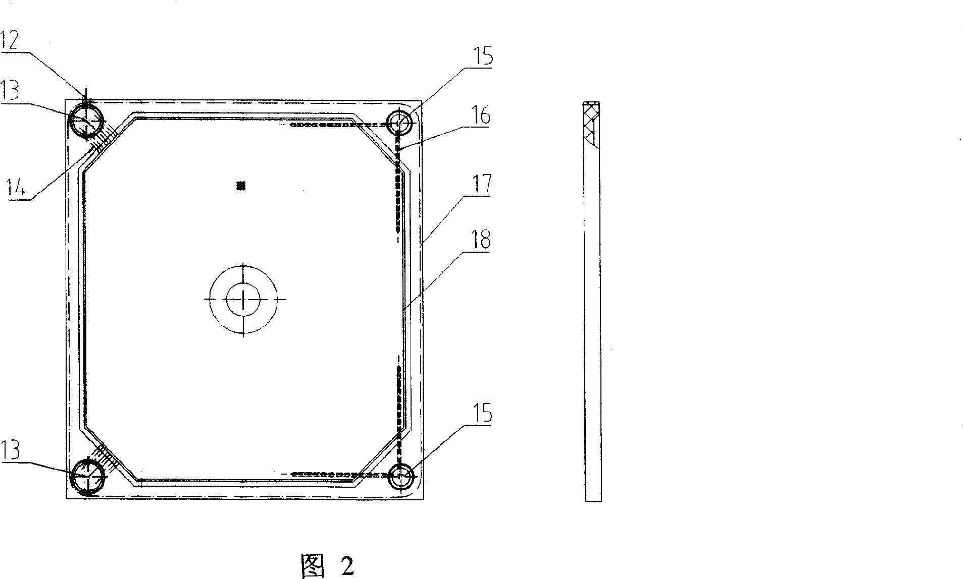 Filter-pressing process for producing malt extract during production of beer