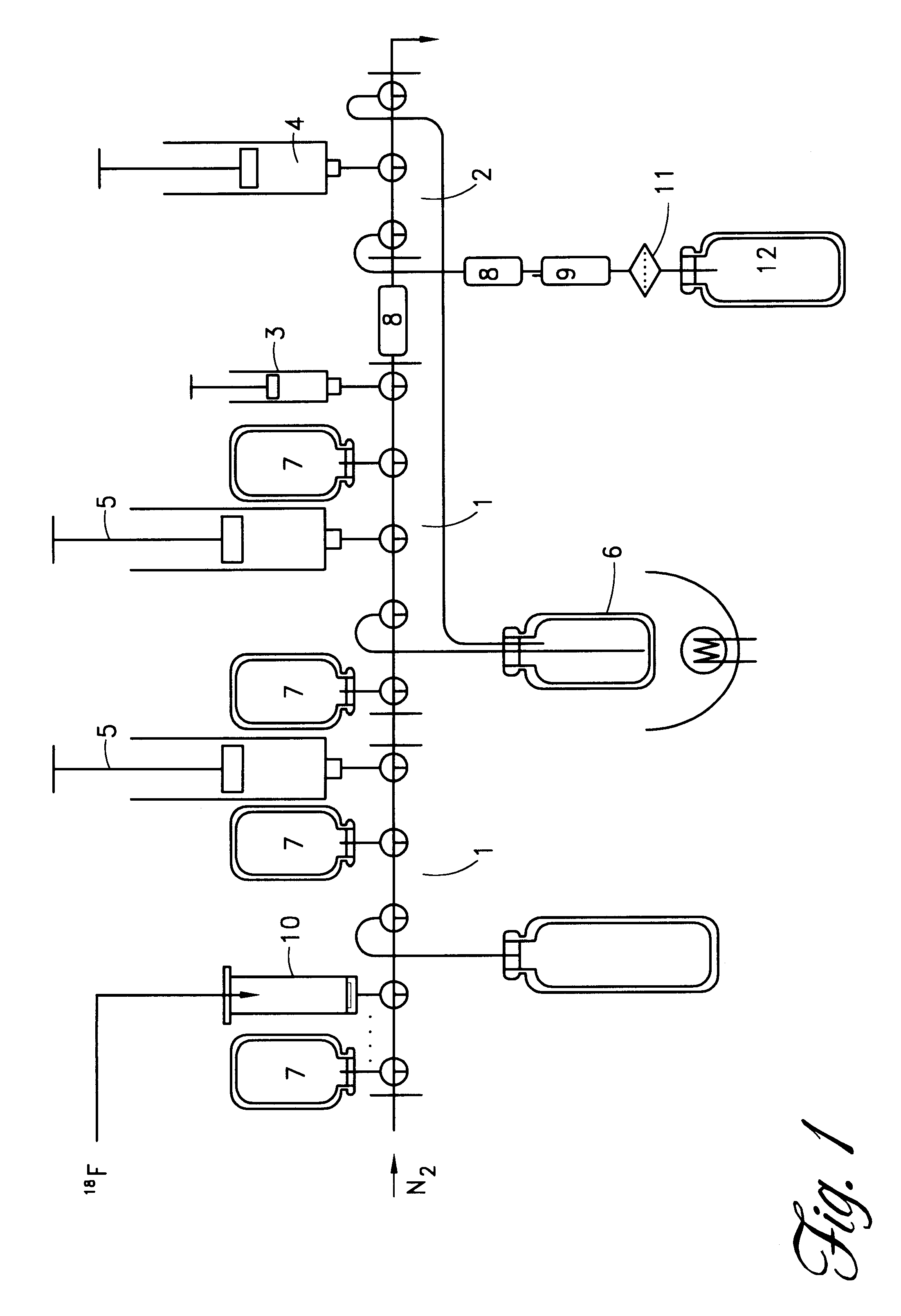 Method for synthesizing labelled compounds