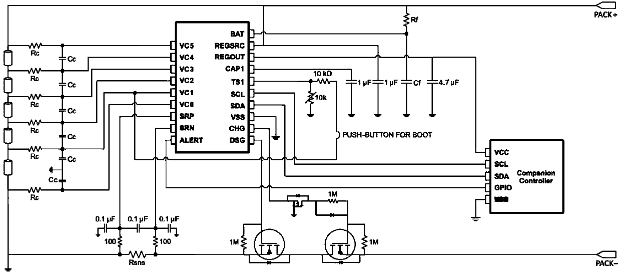 Start-up battery, application device and server