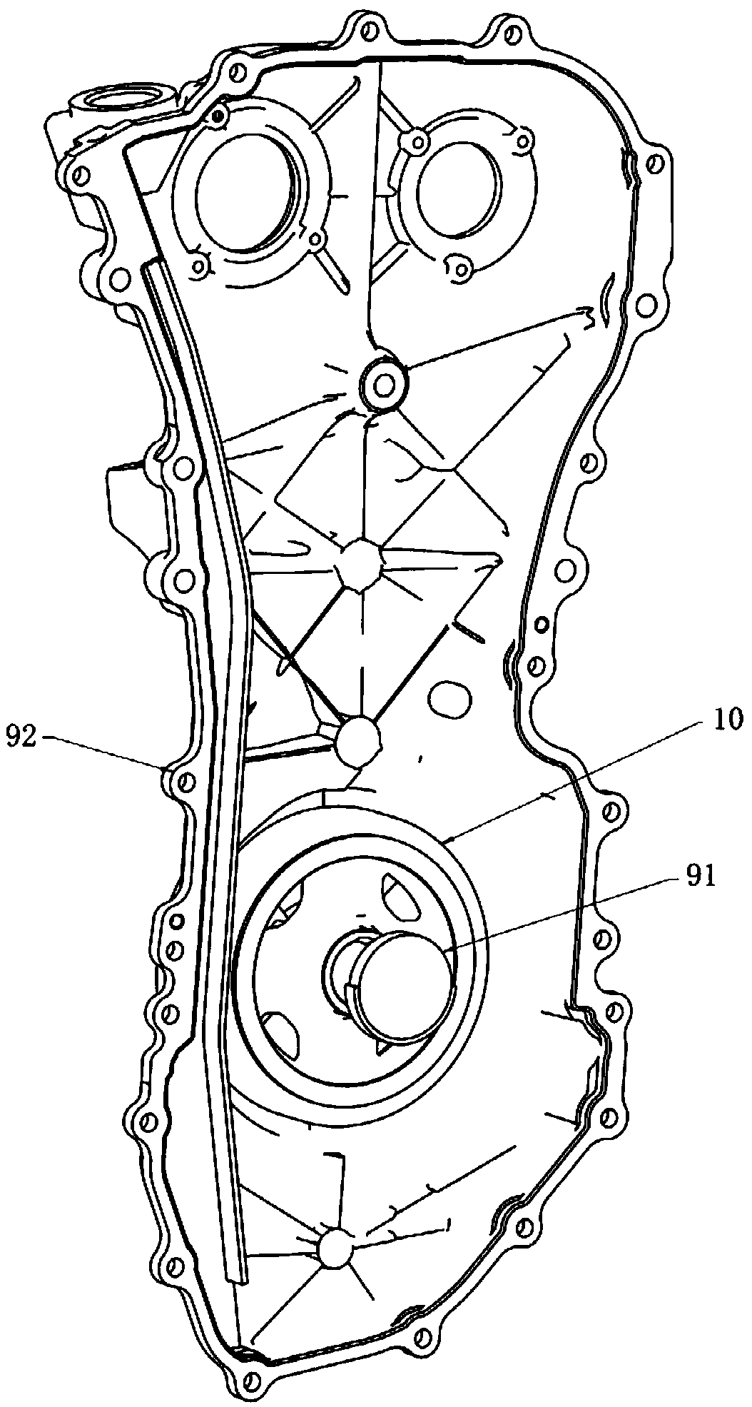 Crankshaft damping wheel, mounting structure thereof, engine and vehicle