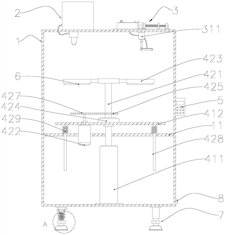 3D printer with edge warping prevention function