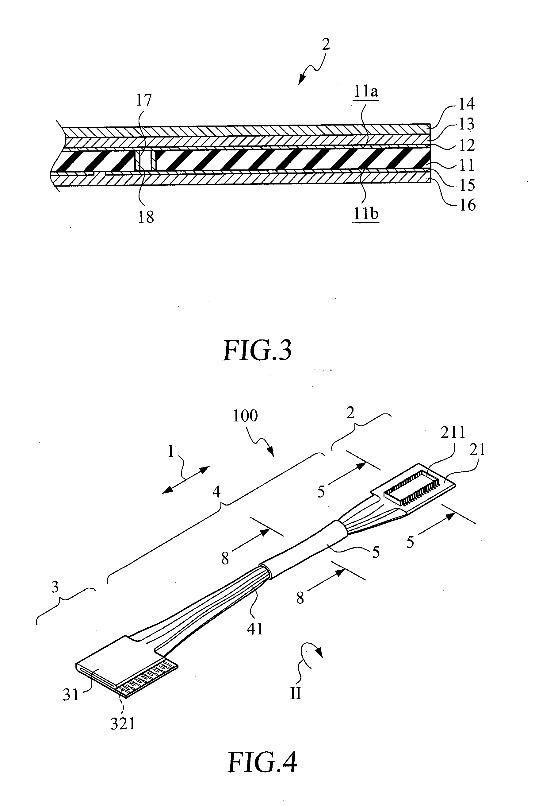 Bundled flexible flat circuit cable