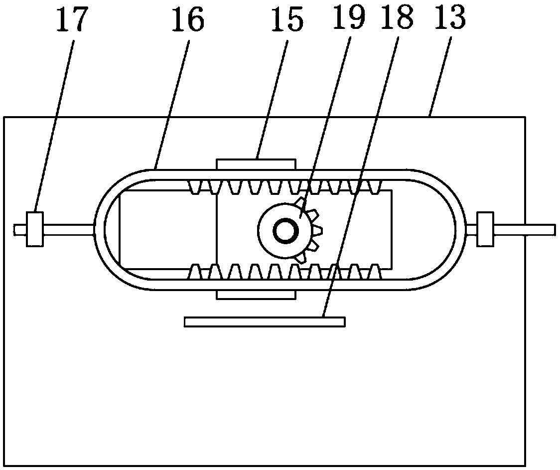 Single-key cap continuous discharging device for keyboard assembling