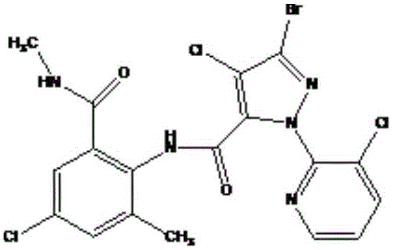 Viral insecticide containing dihalo pyrazole amide