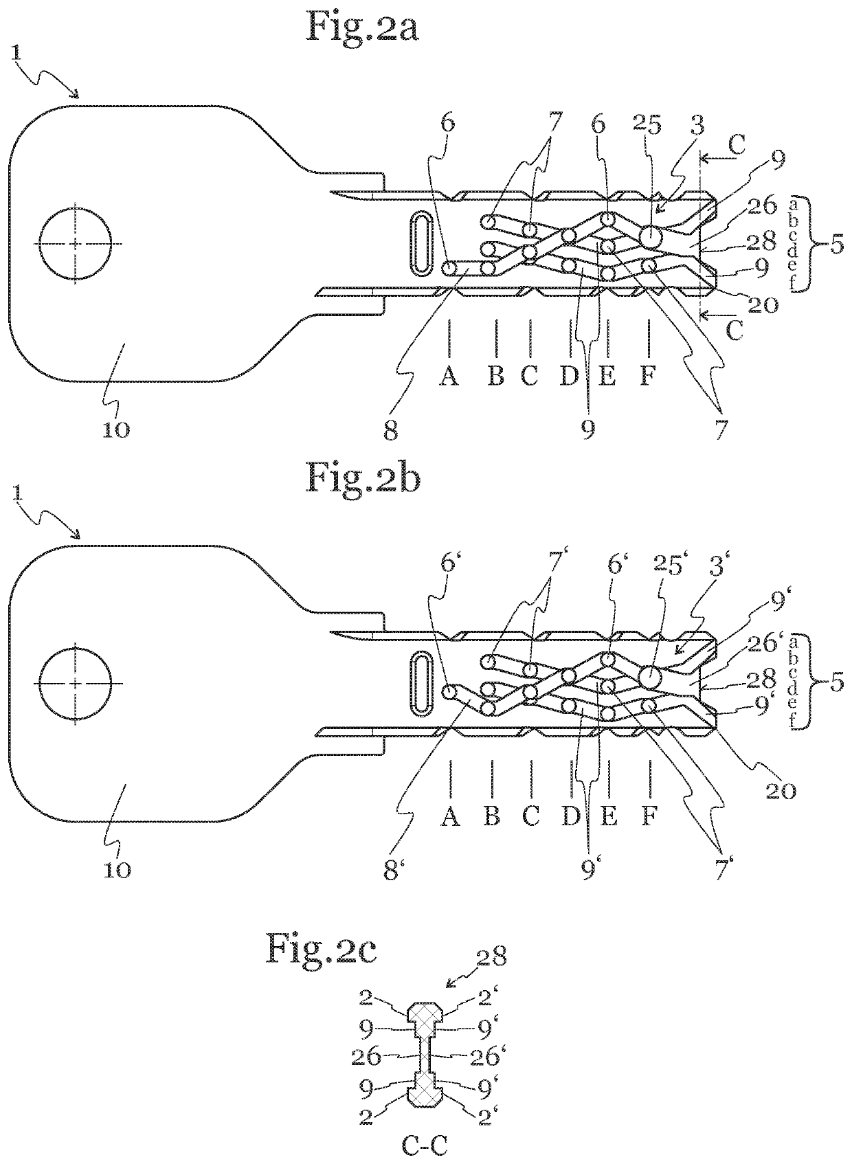 Key and corresponding lock