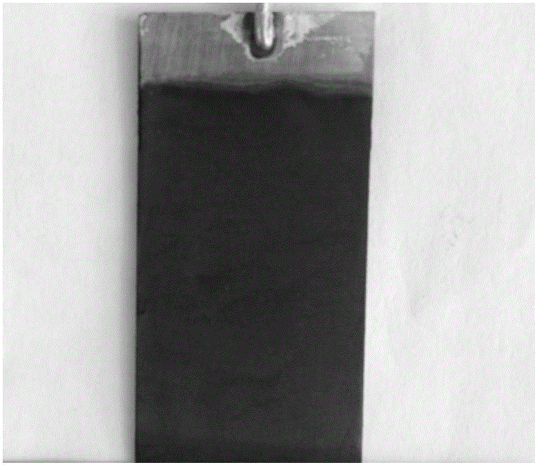 Template-method dyeing method for metal surfaces