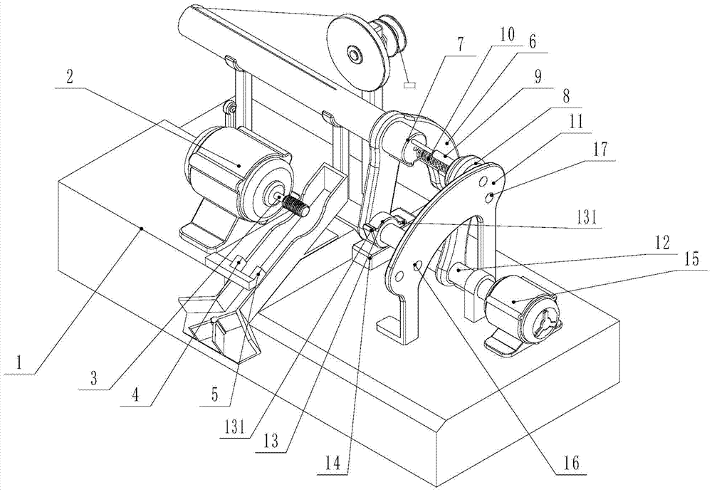 Thread detection device of a nut thread inspection machine