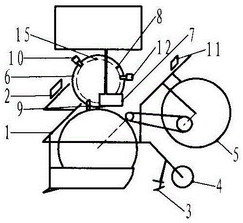 Single seed drill special for wheat seed selection garden