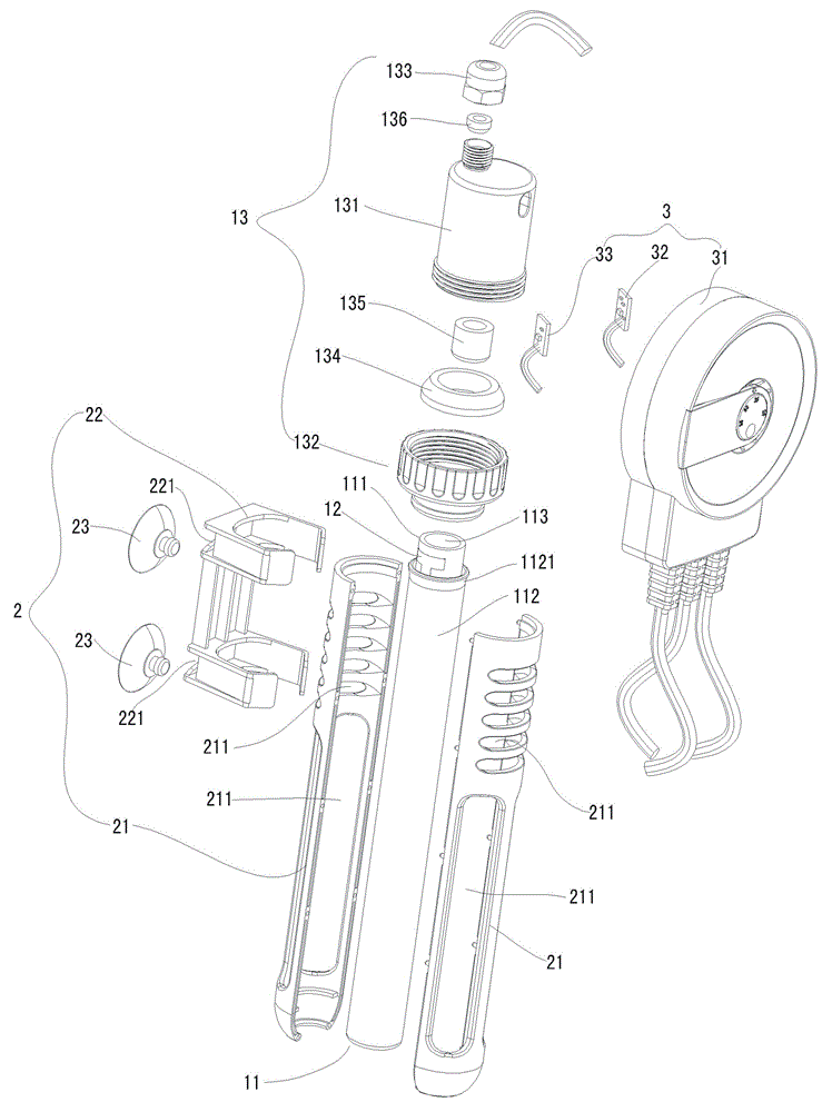 Jet-flow water heater