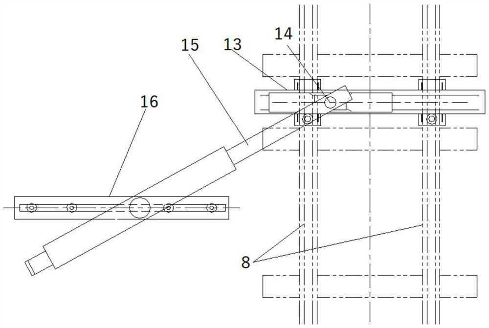 Method and device for efficiently replacing railway line sleeper