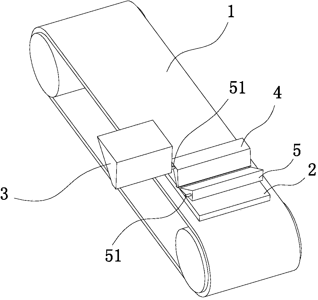 Material strip lubricating device