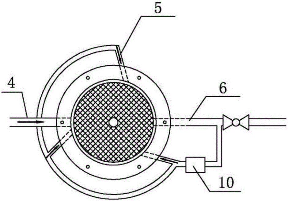 Intelligent cleaning filtering device