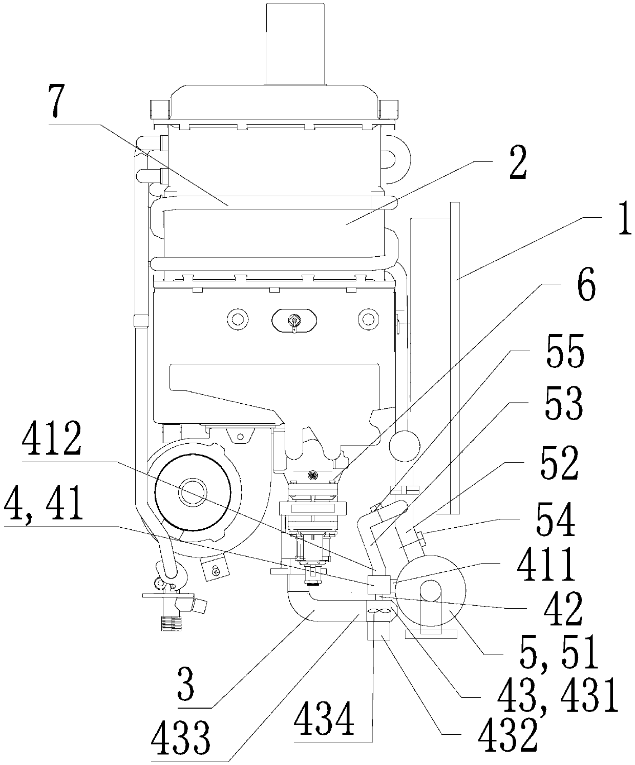 Control method for pressure boost gas water heater, and gas water heater