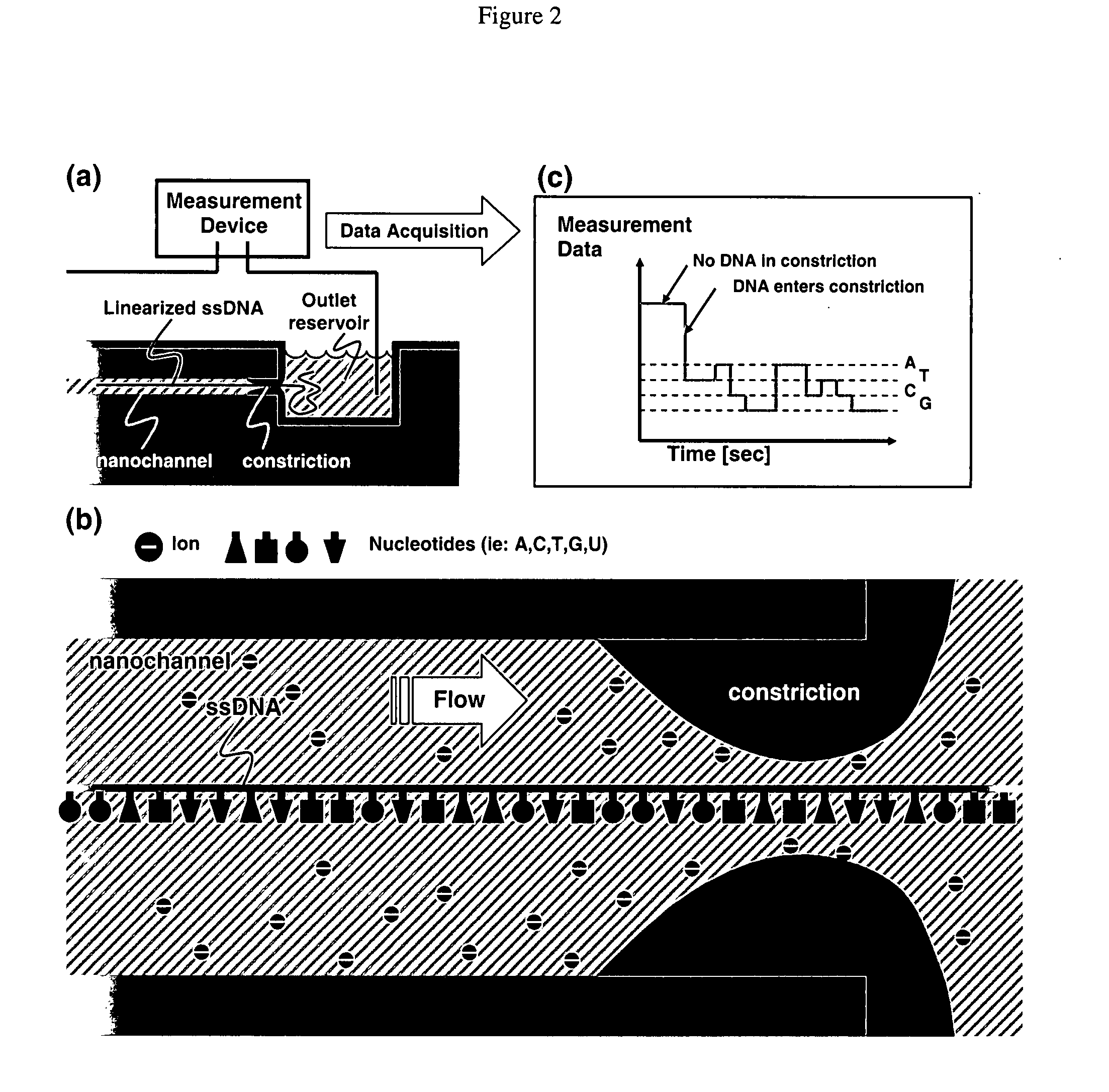 Nanonozzle device arrays: their preparation and use for macromolecular analysis