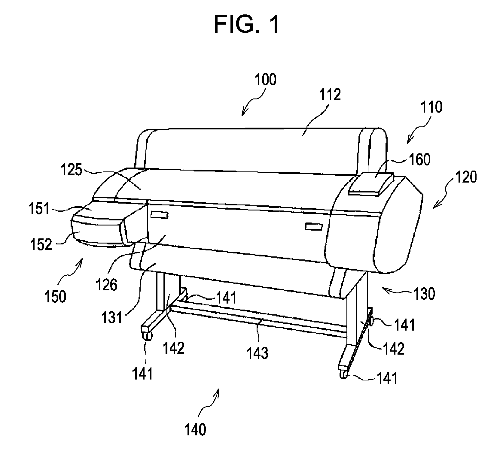 Rolled medium supporting device for supporting both ends of rolled medium and recording apparatus having the rolled medium supporting device