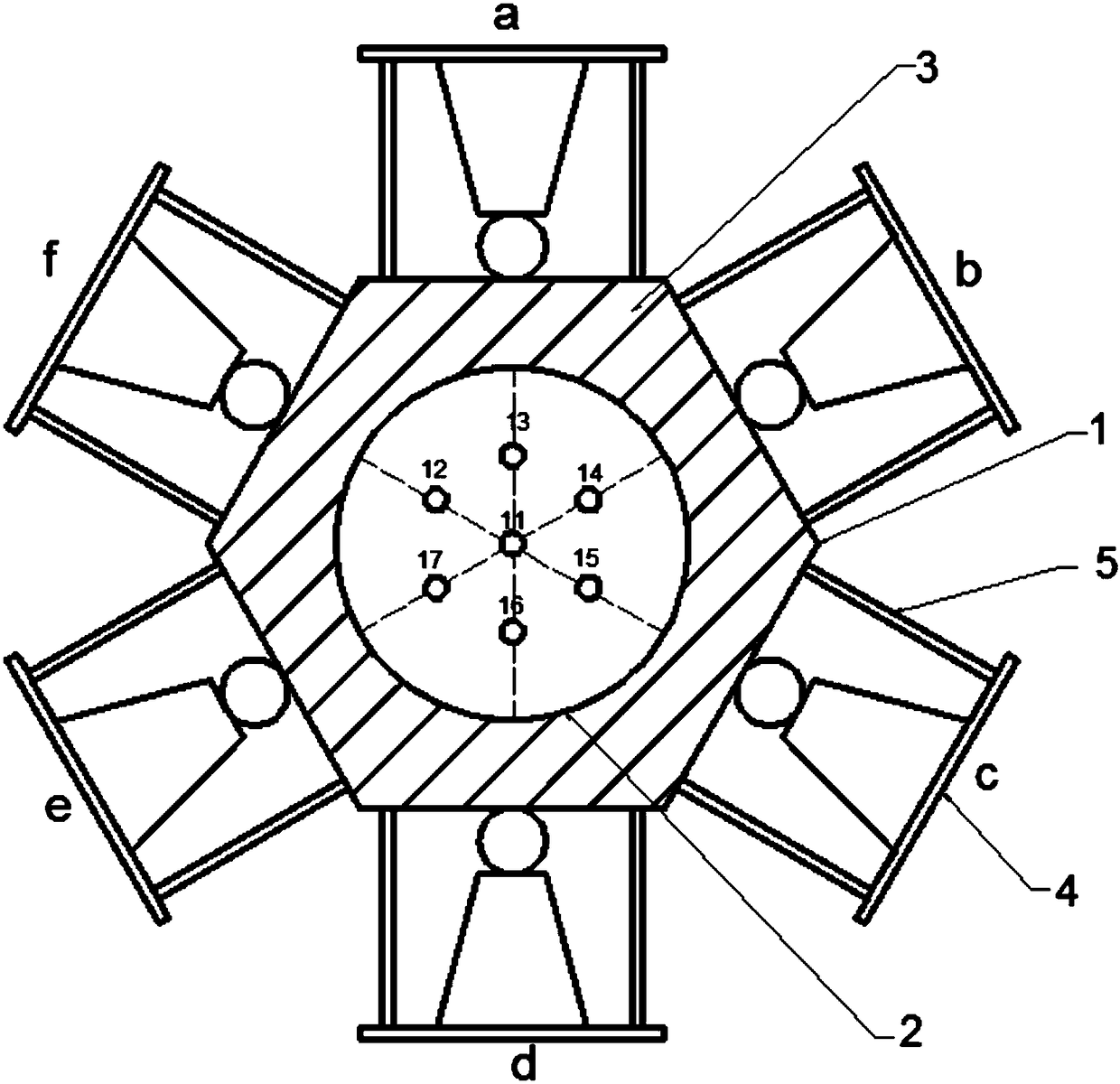 Multi-core fiber microbend sensor