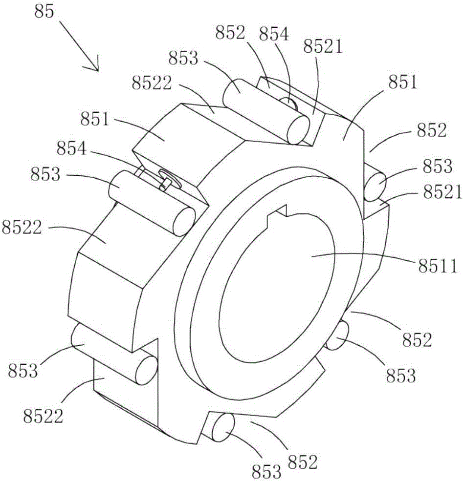 Intelligent type double-body warehouse used for storing granulated materials