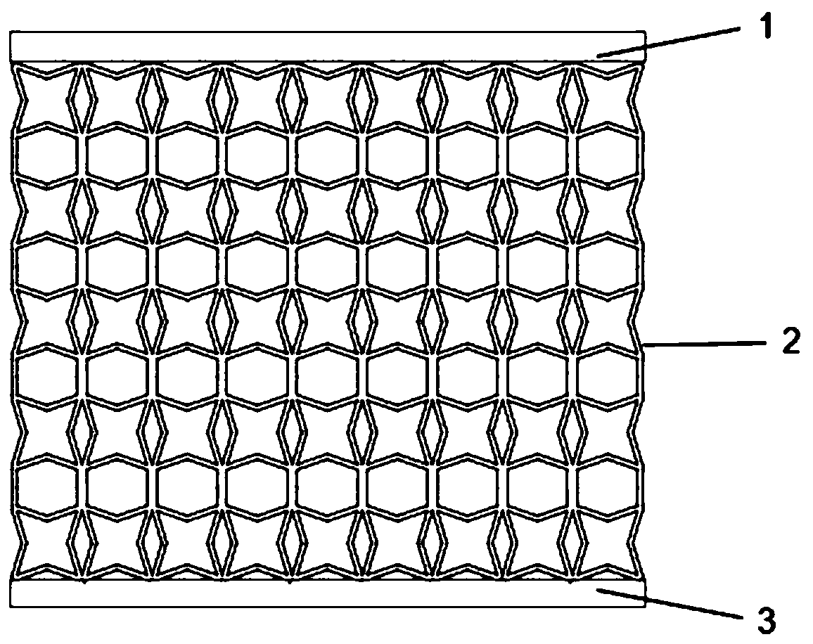 Highly integrated integrated automotive roof with low peak energy absorption structure