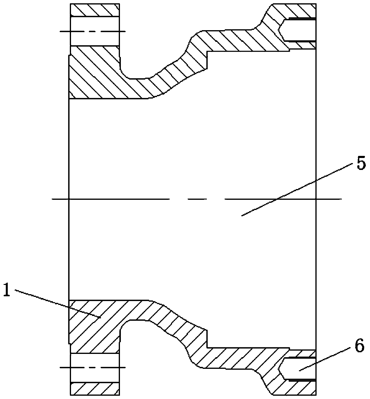 Angle-adjustable pipeline connecting structure, installing method and long-line pipeline