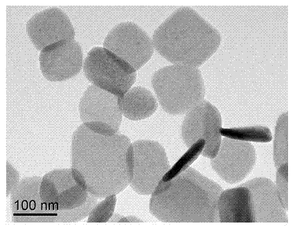 Nano lamellar compound rare-earth hydroxide and preparation method thereof