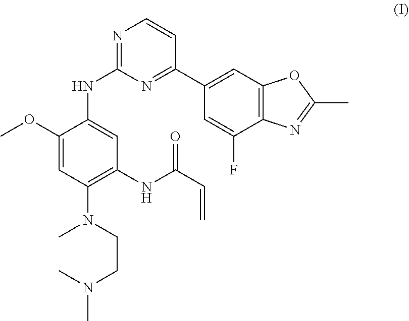 Amino pyrimidine compound for inhibiting protein tyrosine kinase activity