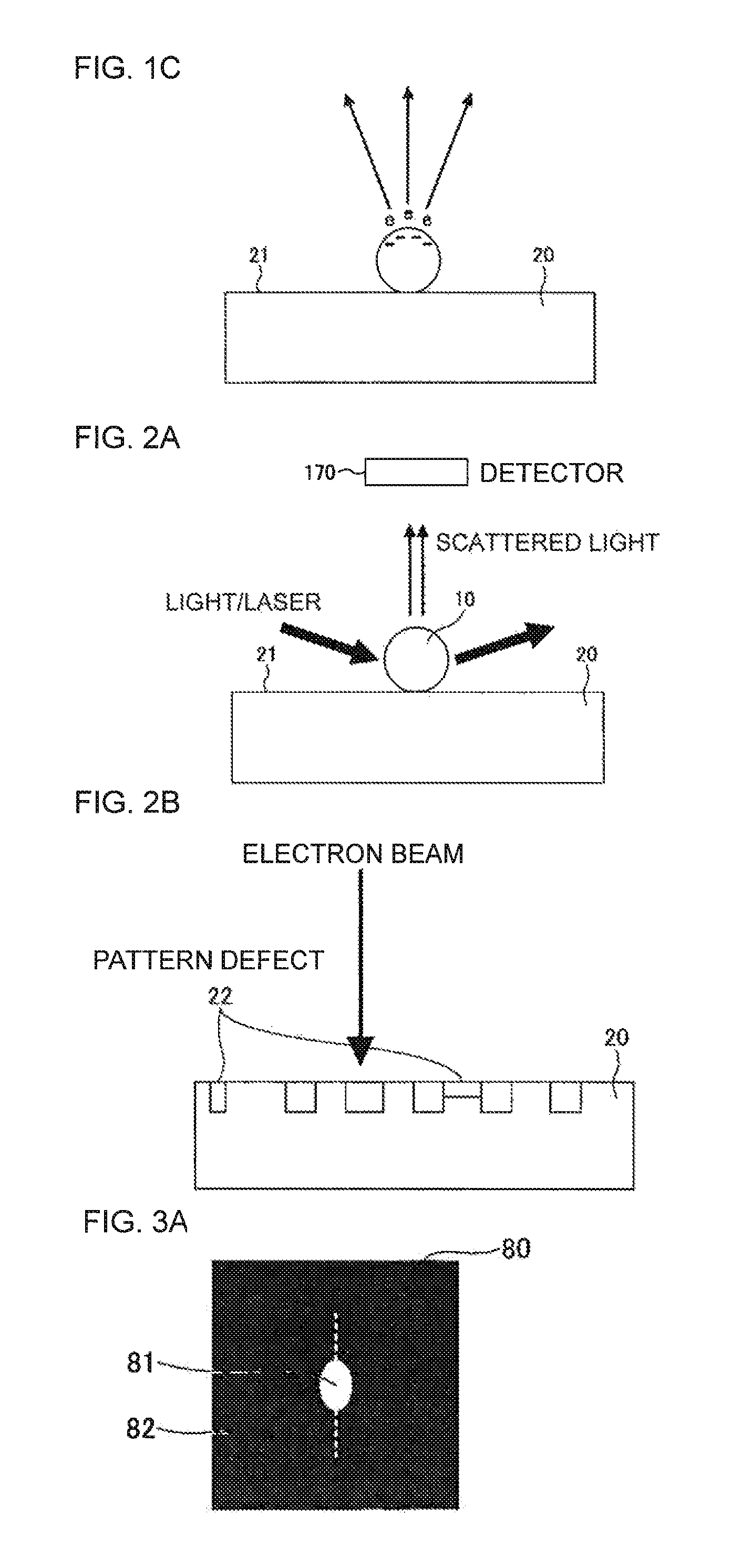 Specimen observation method and device using secondary emission electron and mirror electron detection