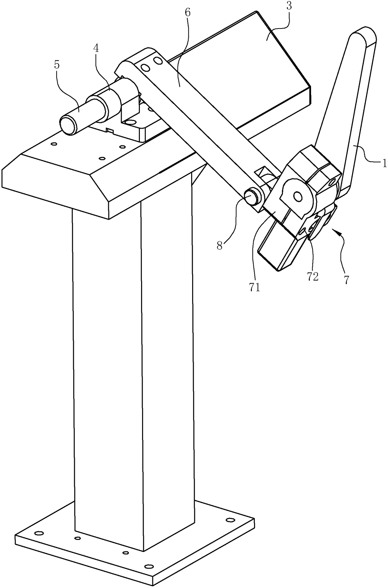 A fixed-size fillet grinding device