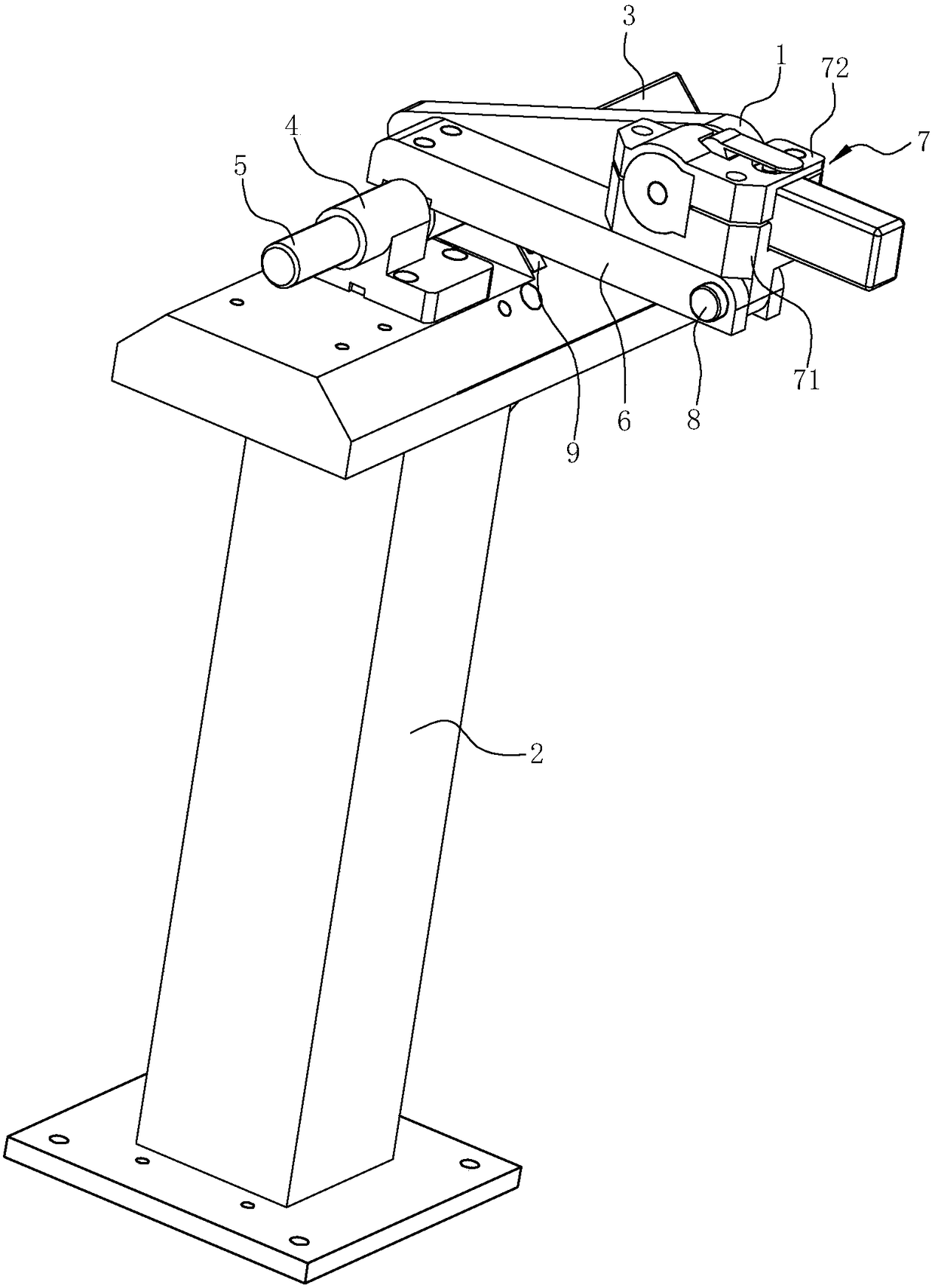 A fixed-size fillet grinding device