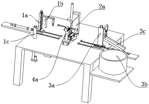 Automatic assembling equipment for fast ship steering wheel