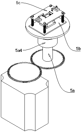 Automatic assembling equipment for fast ship steering wheel