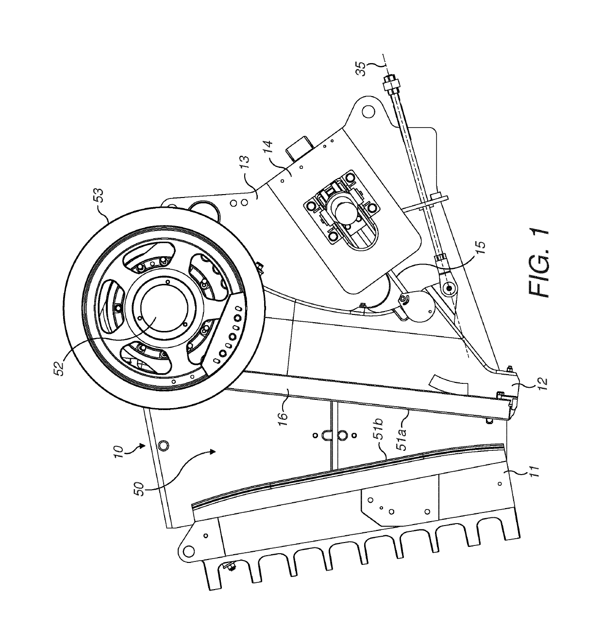 Jaw crusher retraction assembly