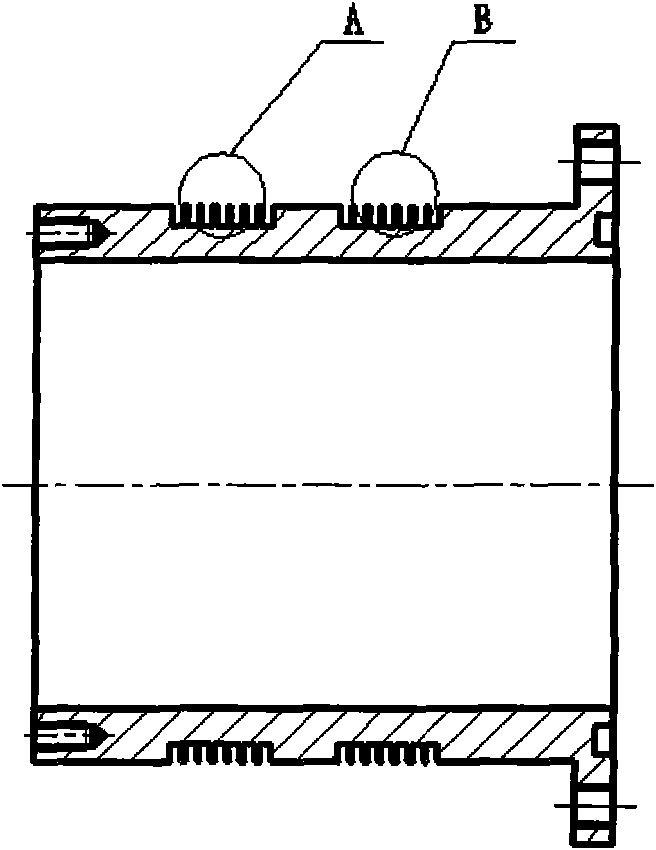 Low-temperature and small-diameter magnetic fluid seal device