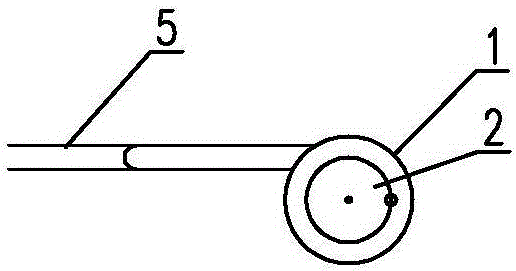 Floating ball type self-balance dewatering device and dewatering circulation area calculating method thereof