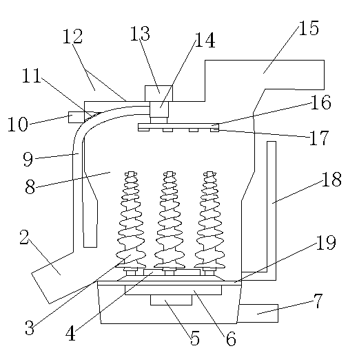 Efficient hydrapulper for papermaking and operating method thereof