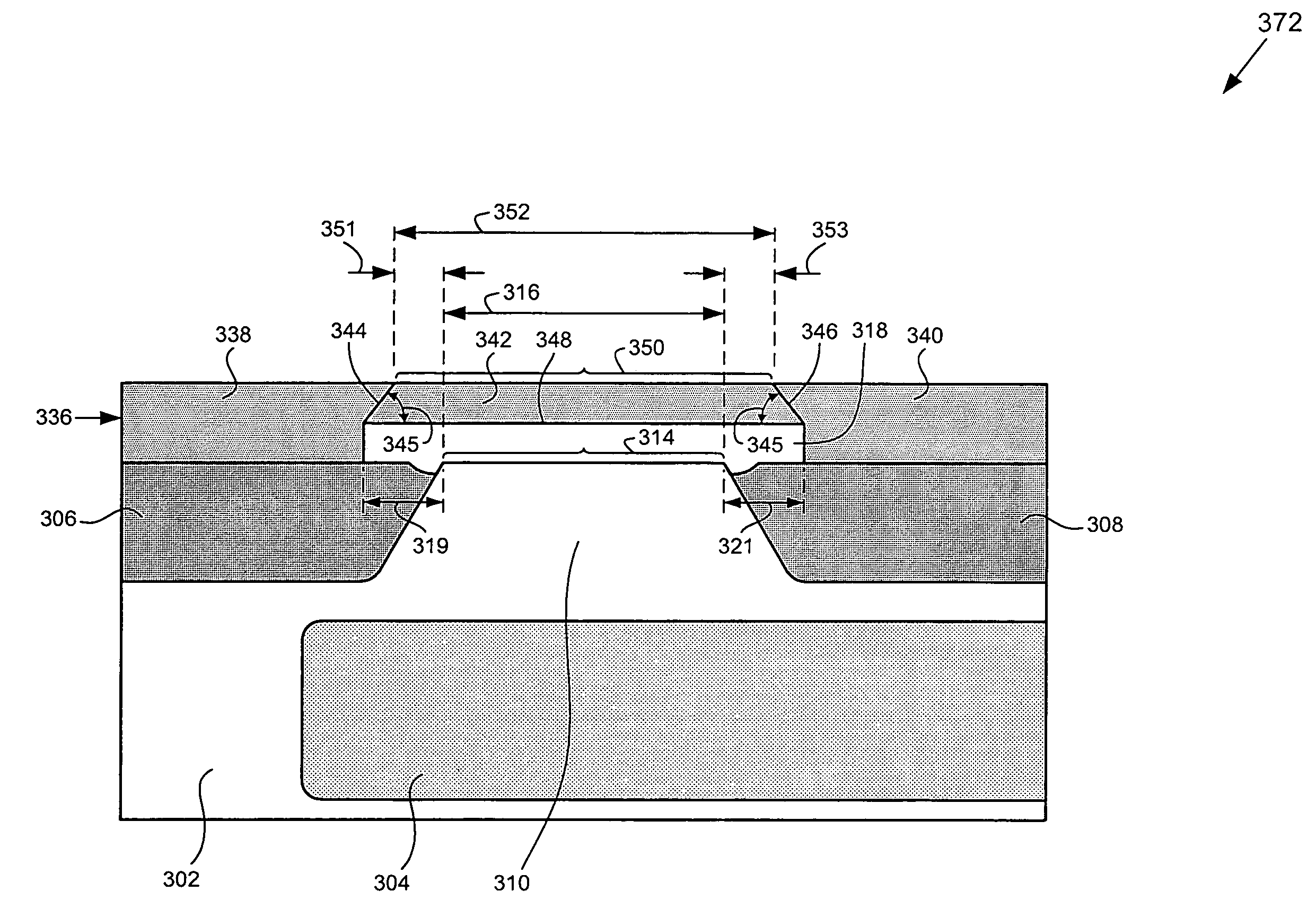 Bipolar transistor formed using selective and non-selective epitaxy for base integration in a BiCMOS process