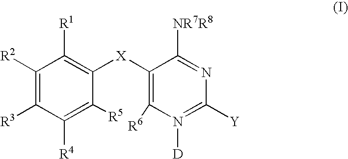 Diaminopyrimidines as P2X3 and P2X2/3 antagonists