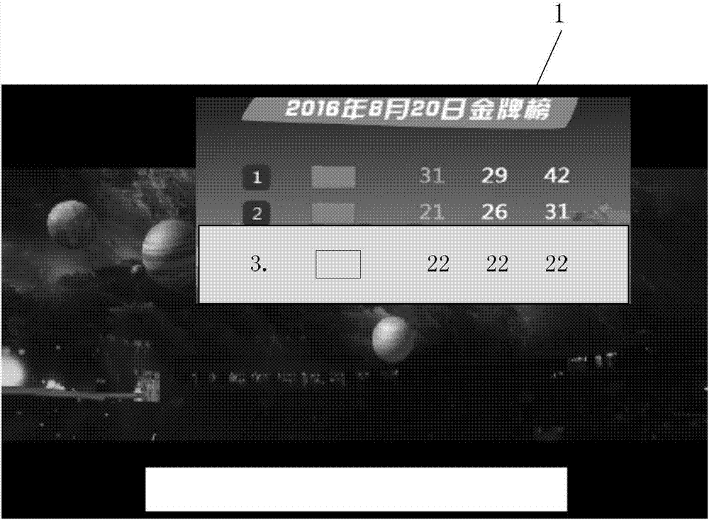 Method and device for displaying match information