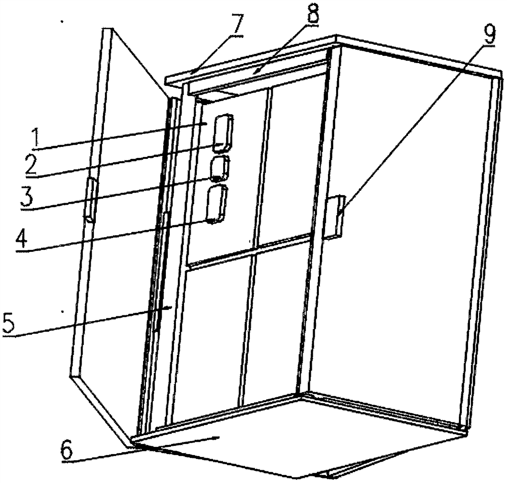 Comprehensive online monitoring device and method for switch cabinet