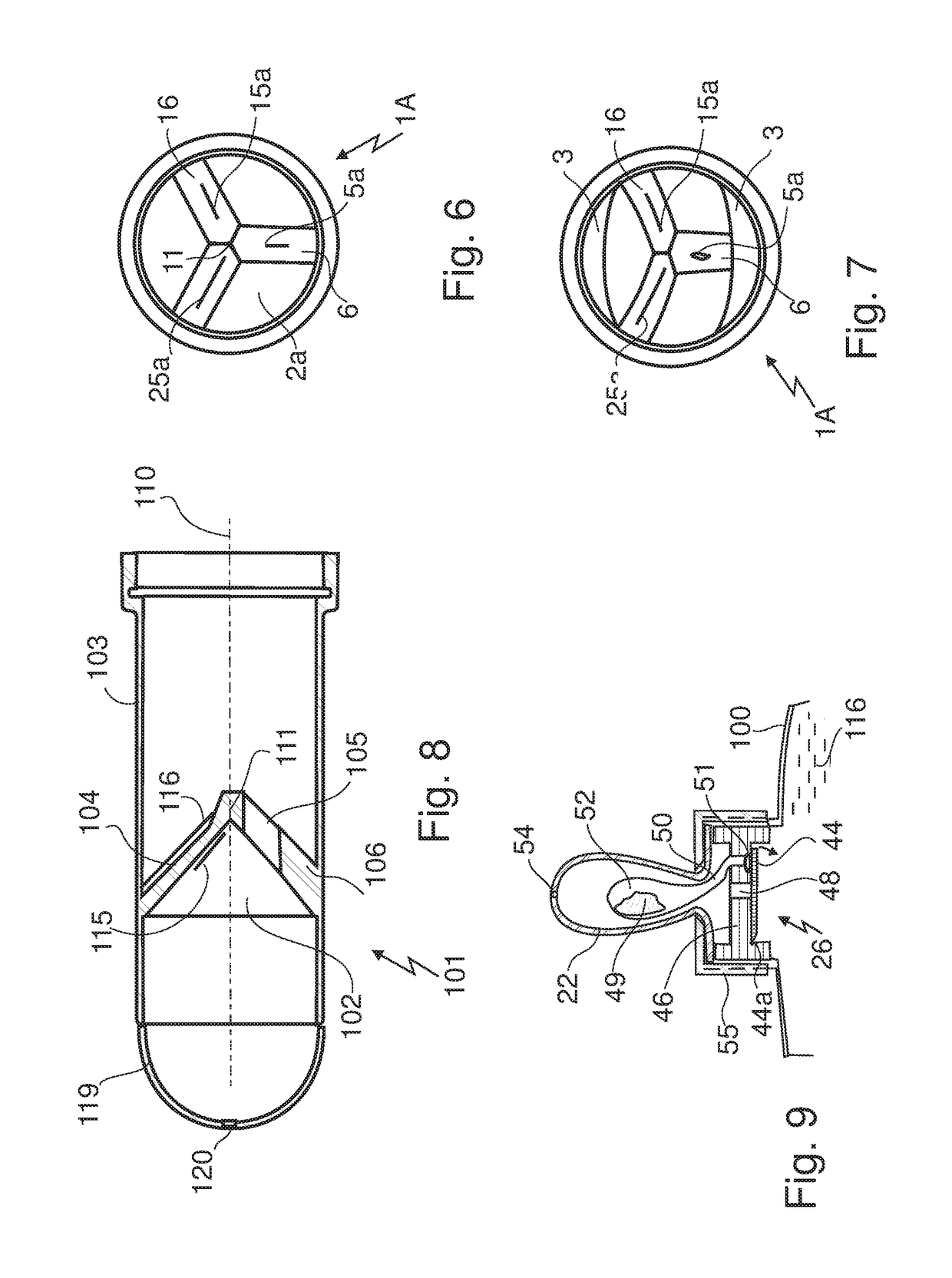 Unidirectional valve for presurized containers