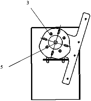 Eccentric workpiece turning car