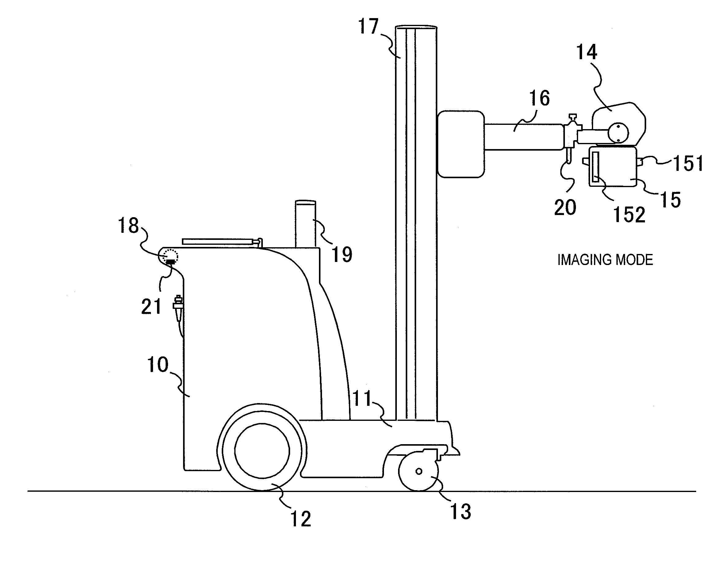 Mobile X-Ray Device and Method for Controlling Mobile X-Ray Device