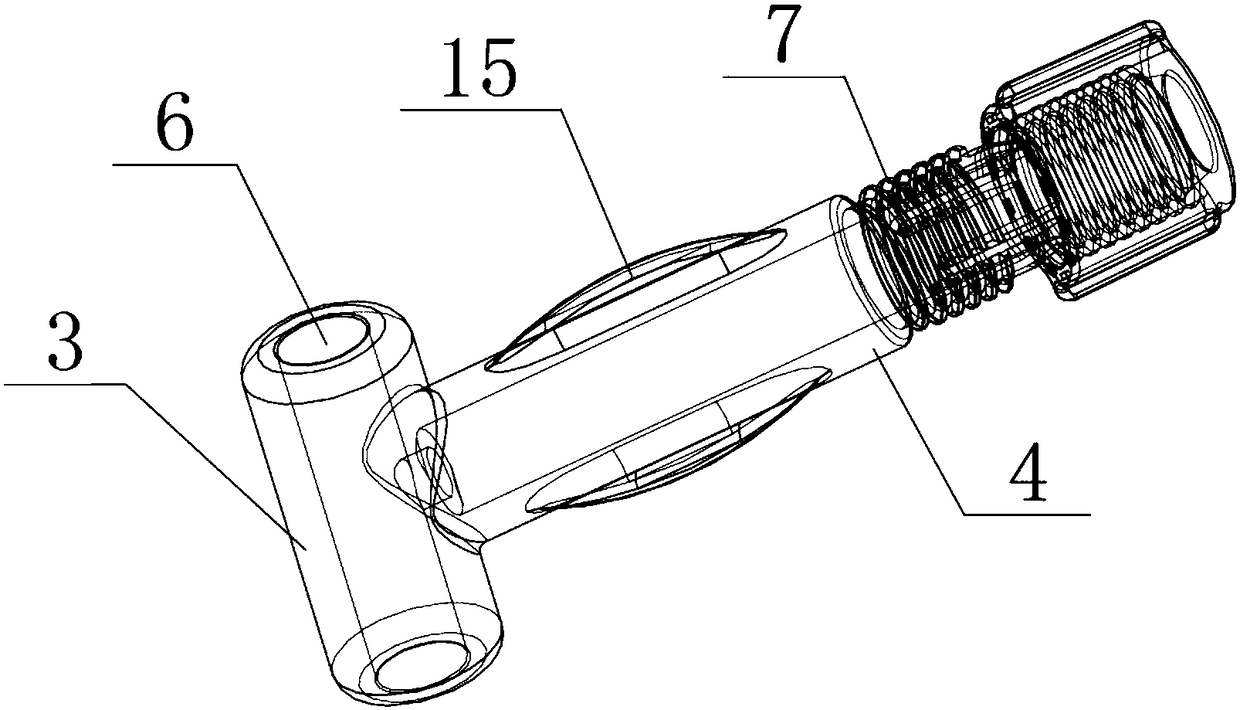 Soft stratochamber support connector