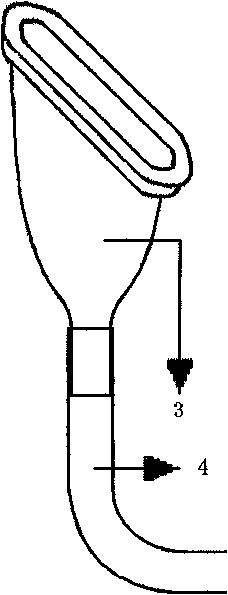 Male and female standing type urinal and using method thereof