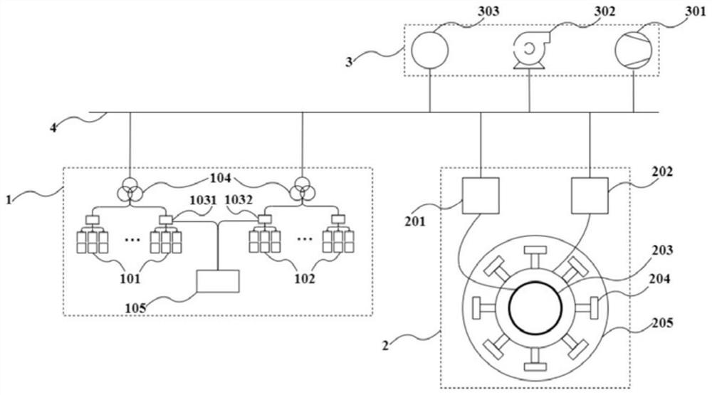 Multi-charge-discharge-rate energy storage gas turbine black-start system and method