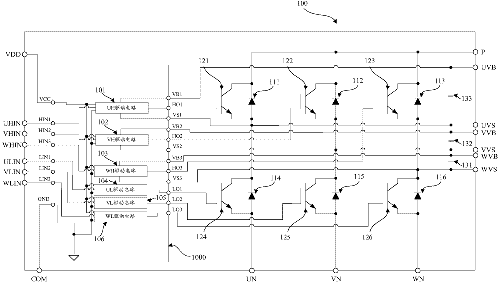Power consumption control circuit, intelligent power module and frequency variable household appliance