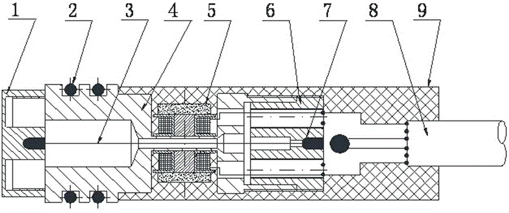 Vibrating wire piezometer encapsulating method